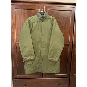 Vintage Peerless Garments Extreme Cold Weather Parka Coat Jacket Small Green